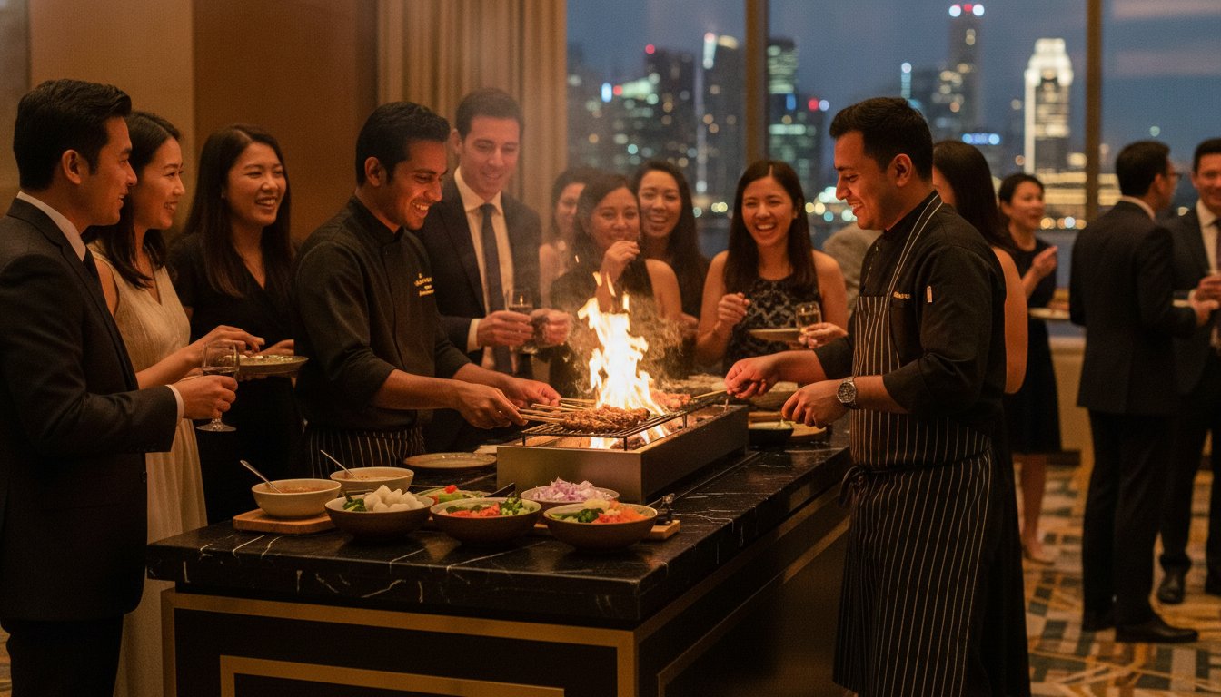 Halal Live Station Singapore: The 2026 Guide to Inclusive Event Catering